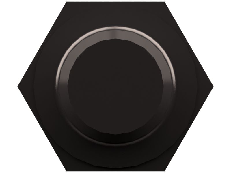 Болт с шестигранной головкой с резьбой 1-14