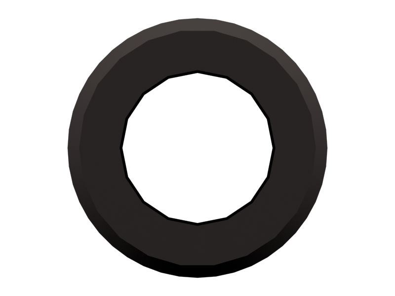 Стальной пружинный штифт длиной 15,88 мм