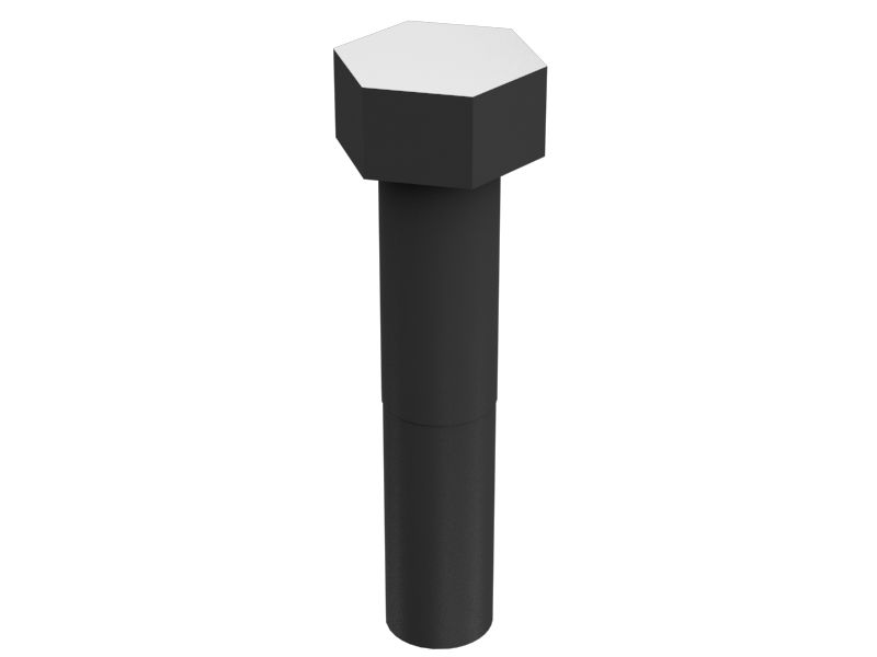 Болт с шестигранной головкой размером 3/4''-16 x 3 1/2''