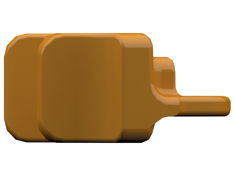 Сегмент звездочки с 4 зубьями