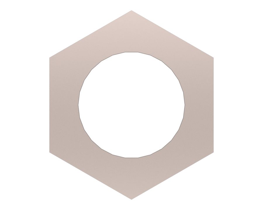 Шестигранная гайка с резьбой M30X3,5