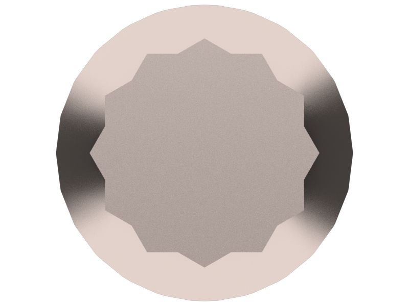 Болт с 12-гранной головкой 5/8"-11 x 1 3/4''