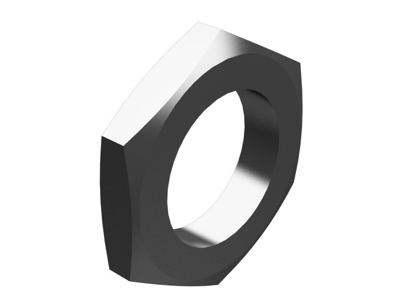 Шестигранная гайка 7/16''-28