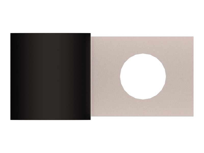 Петлевой хомут для одной трубы (минимум 13,49 мм)