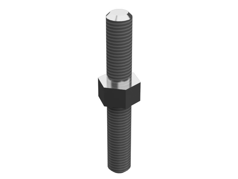 249-2943: 3/8"-16 27mm Stud Bolt