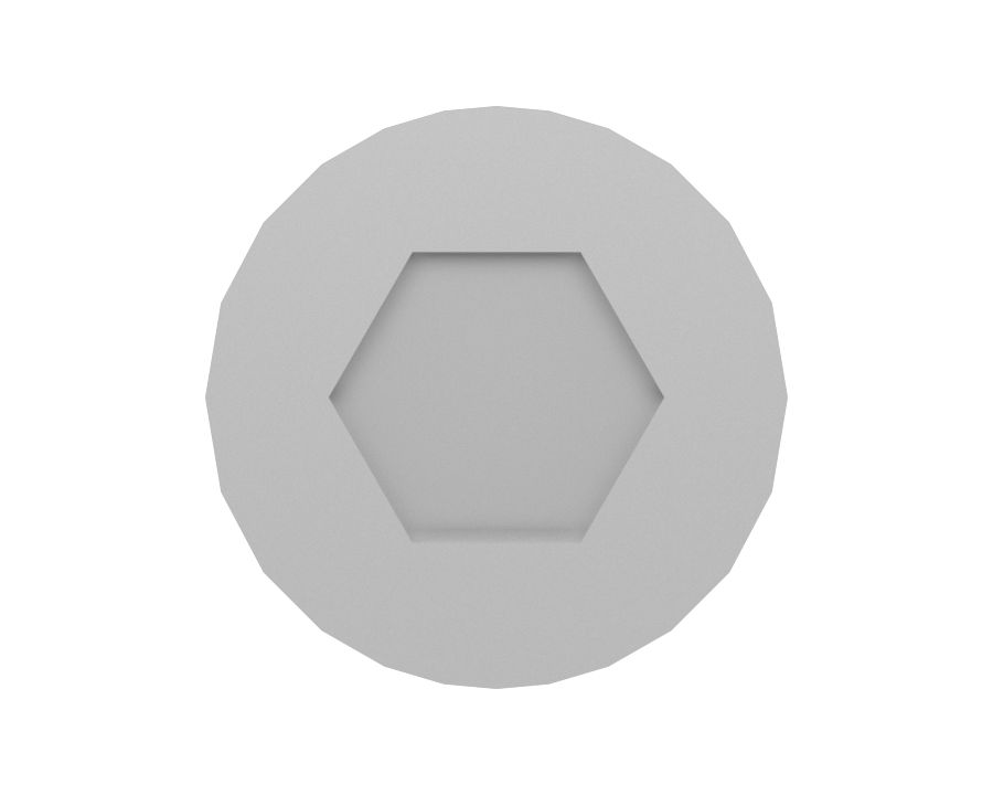 Болт с шестигранной головкой под торцевой ключ M6-1 x 45 мм