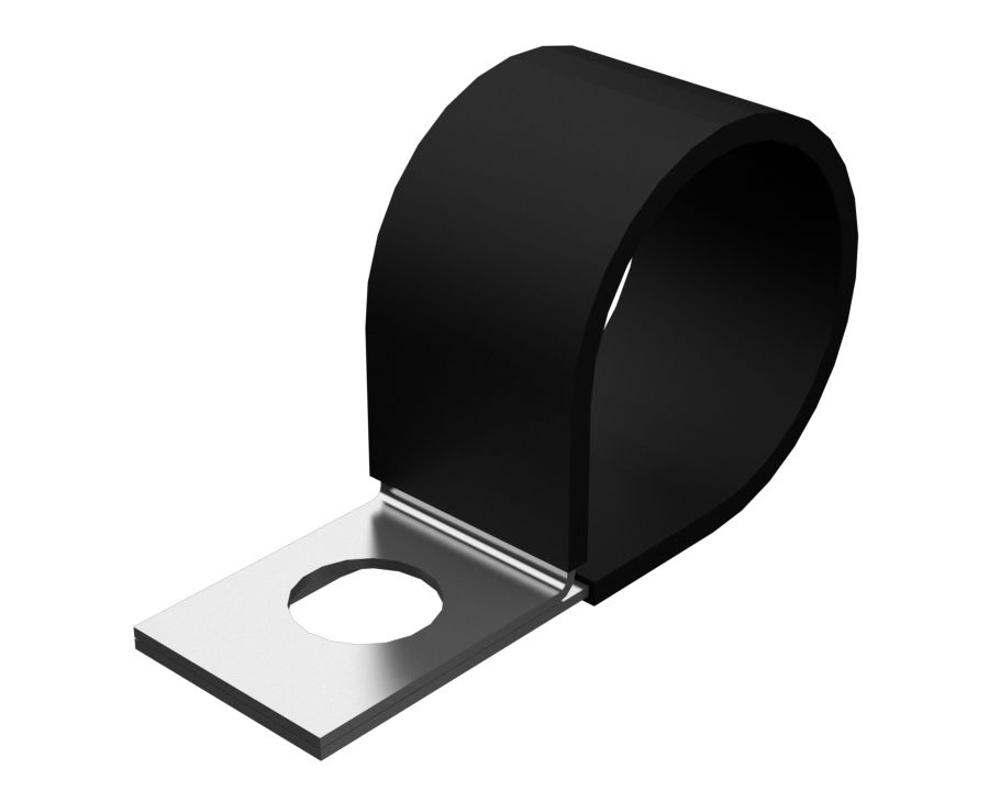 Шланговый зажим для одной трубки, внутренний диаметр 39,69 мм