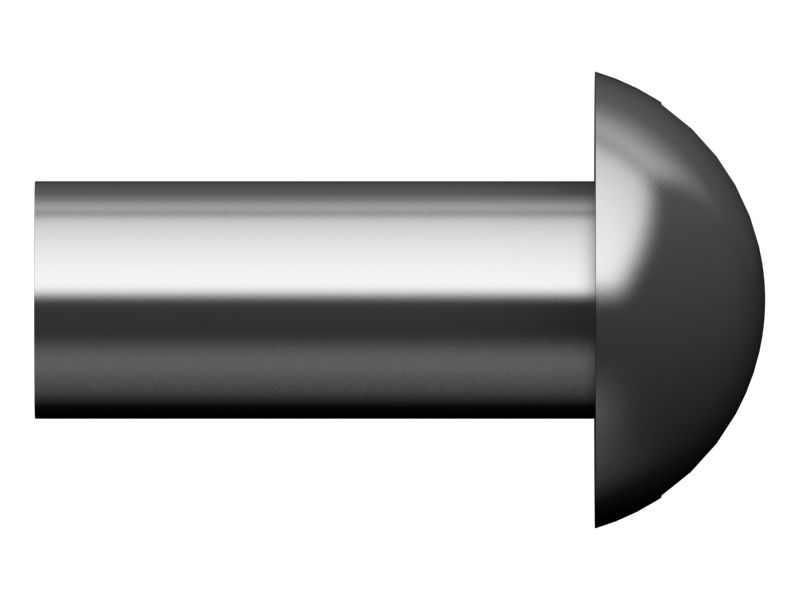 Винт с цилиндрической скругленной головкой