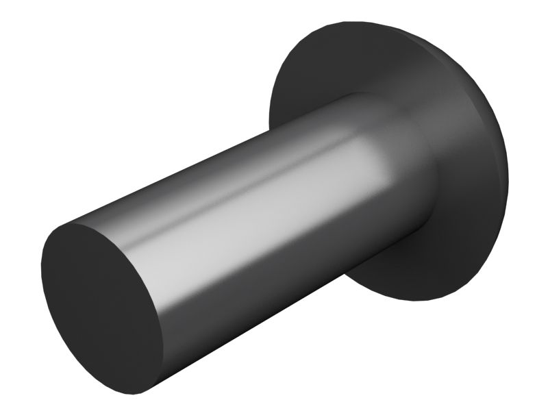 Винт с цилиндрической скругленной головкой