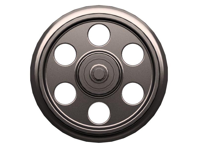 Направляющее колесо гусеницы в сборе