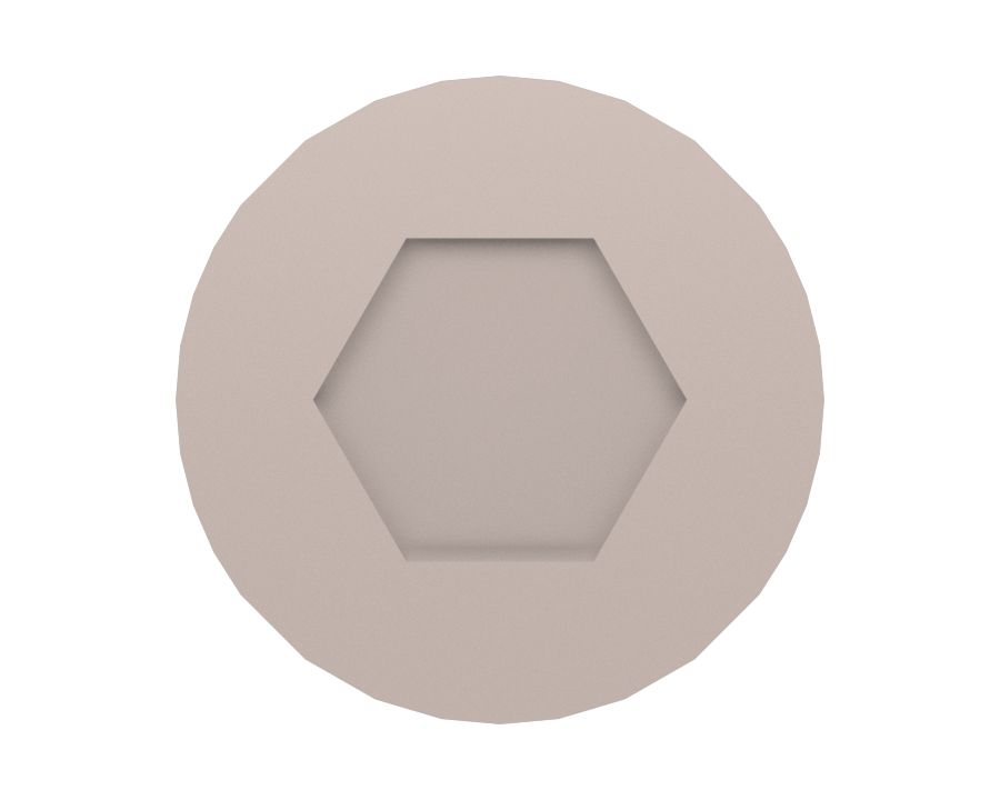 Болт с шестигранной головкой под торцевой ключ M10-1,5 x 50 мм