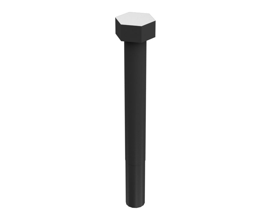 7X-0318: 7/16''-14 x 4'' Hex Head Bolt