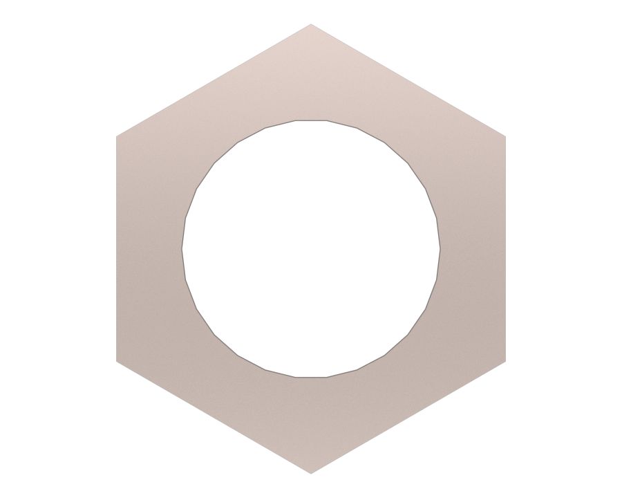 Шестигранная гайка размером M16