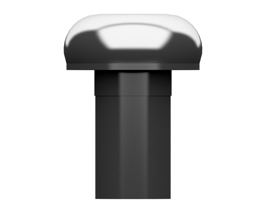 Винт с плоской головкой и наружной резьбой 3/8-16" с фиксирующим патчем