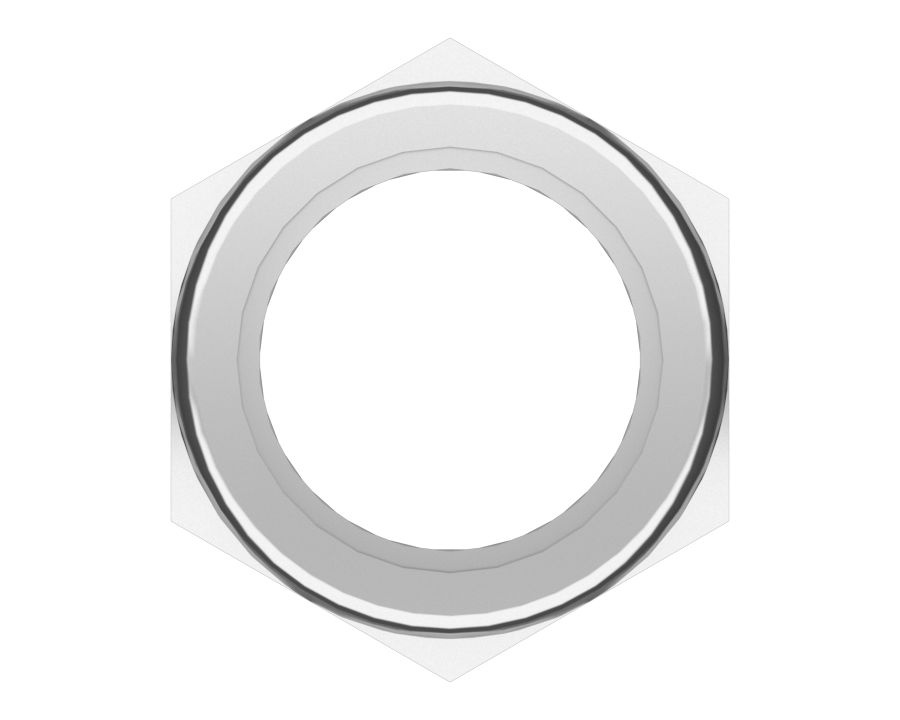 Контргайка шарнирной сцепки 1-1/2-12