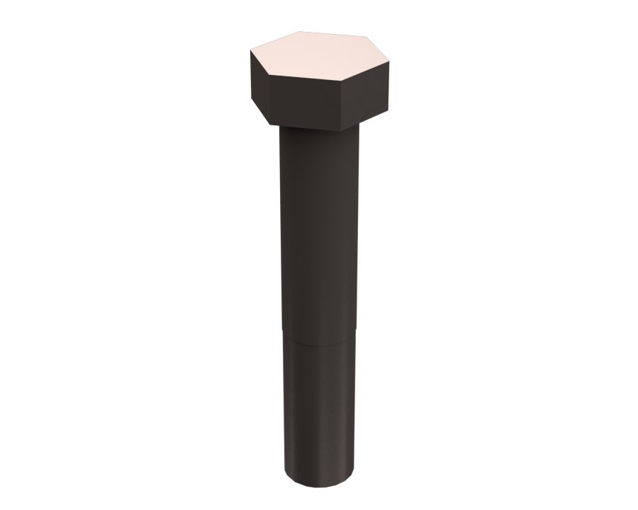 Болт с шестигранной головкой размером M20-2,5 x 110 мм