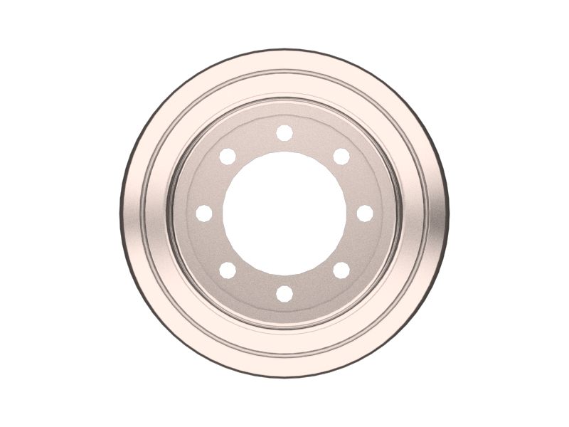 Колесо задней тележки с наружным диаметром 254 мм