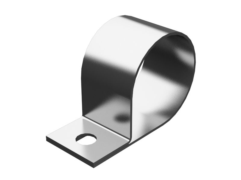 130-3374: Clip de bucle del tubo simple de 50,80 mm mínimo
