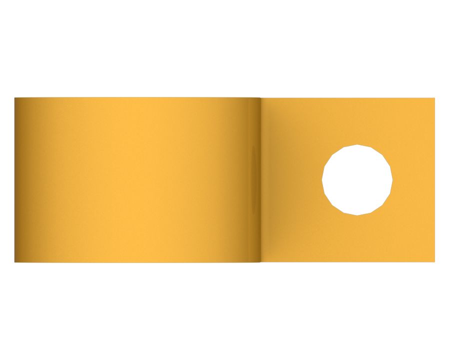 Стальной петлевой хомут, внутренний диаметр 34,92 мм