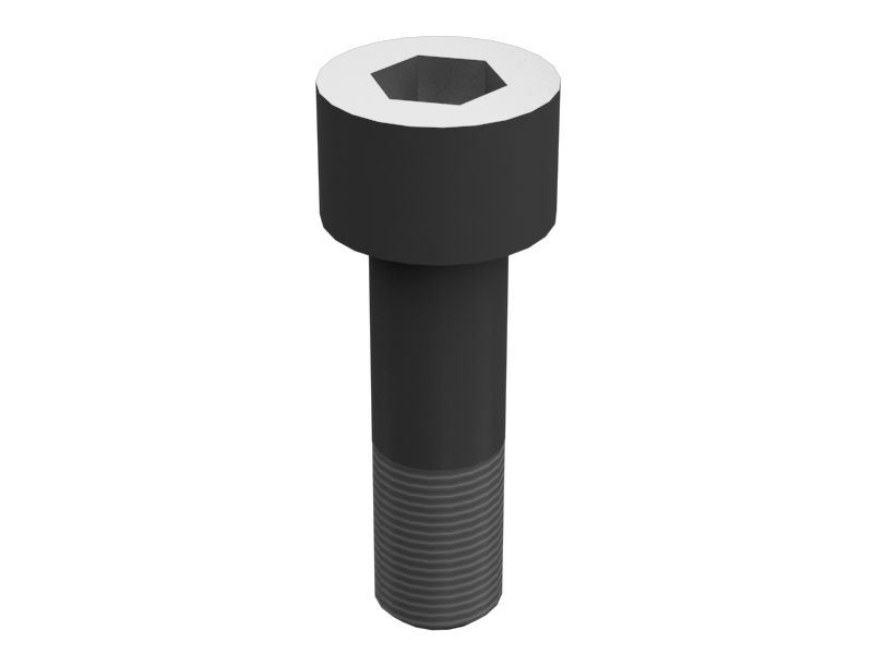 105-3487: Болт с головкой под шестигранный торцевой ключ M6X1