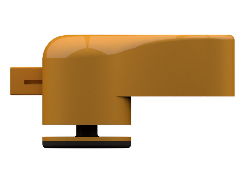 Скользящая ручка с пластиковой защелкой