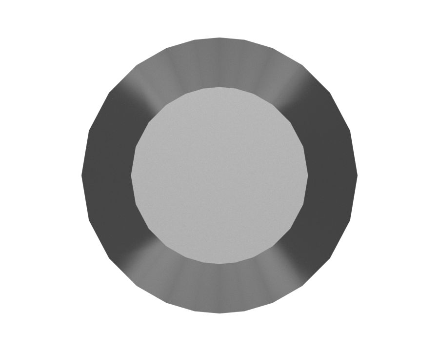 Коническая стопорная шпилька длиной 45 мм с резьбой по всей длине