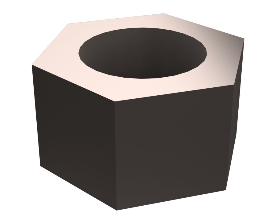 Шестигранная гайка с резьбой M20X1,5