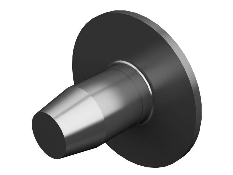 Винт со сферической головкой большого диаметра длиной 7,75 мм