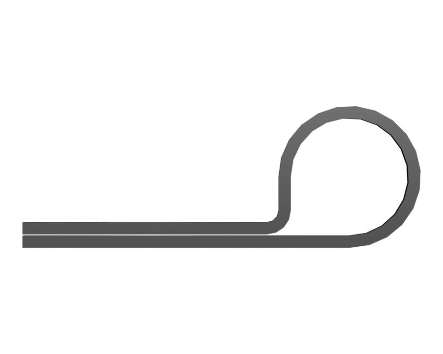 Однотрубный хомут с внутренним диаметром 7,94 мм