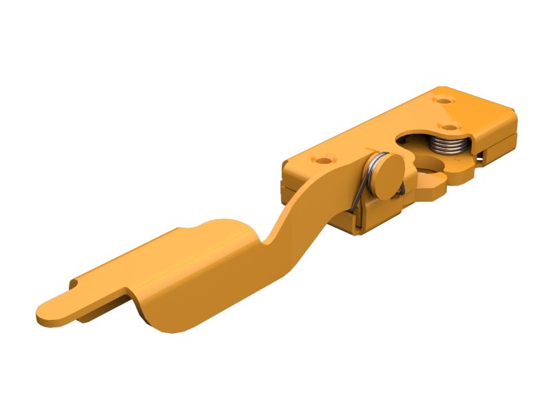 Двухроторная защелка из углеродистой стали