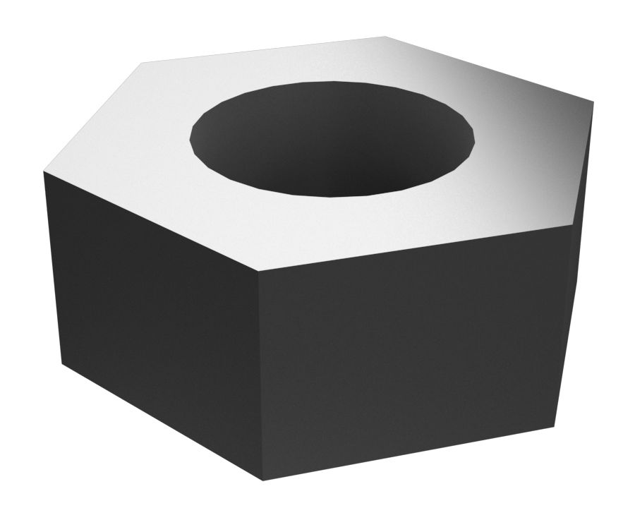 Шестигранная гайка M4