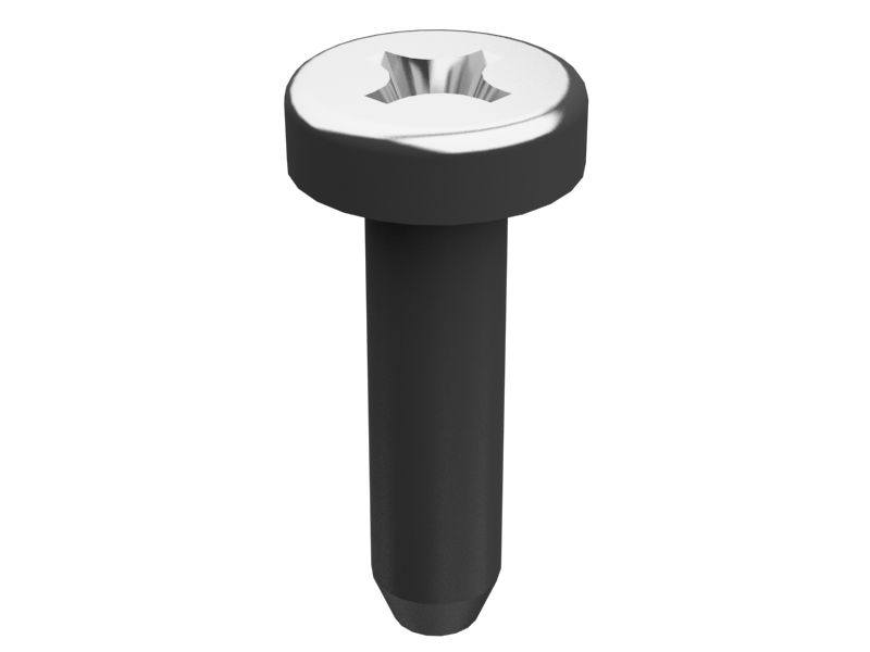 107-1964: Винт с головкой лотка привода Torx с резьбой 6-19x12,7