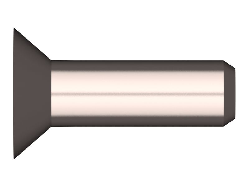 Винт с плоской головкой длиной 22,22 мм