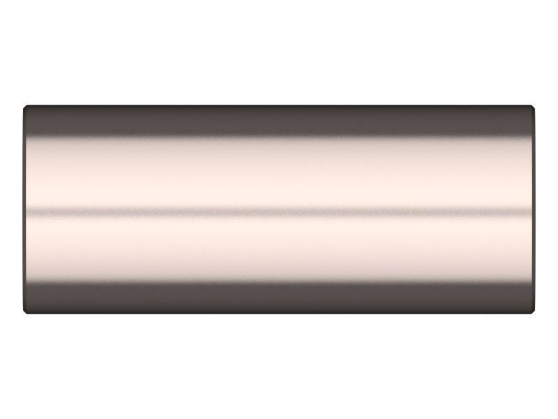 Прямая стальная труба 44,50 мм с наружным диаметром