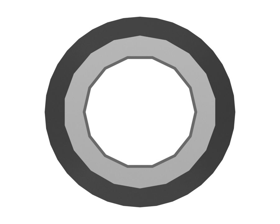 Штифт концевой пружины длиной 15,88 мм