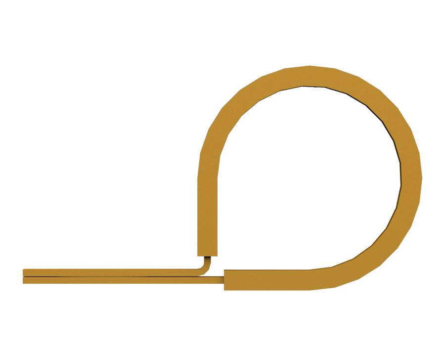 Зажим для петли внутреннего диаметра 22,22 мм