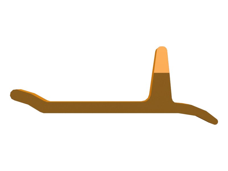 Основной башмак гусеничной ленты