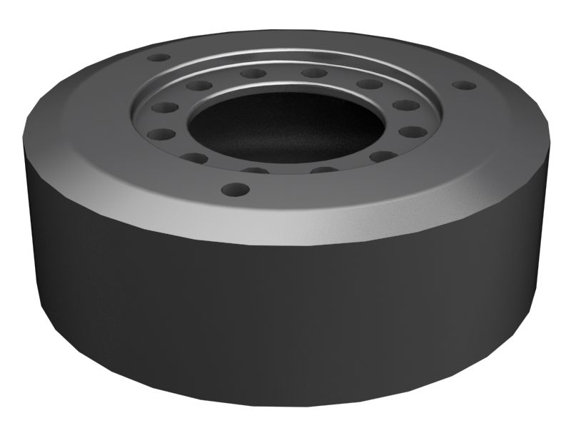 1R-1365: Колесо опорного катка Reman, внешний диаметр 355,6