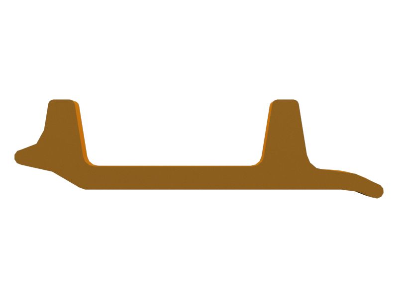 Башмак траковой ленты