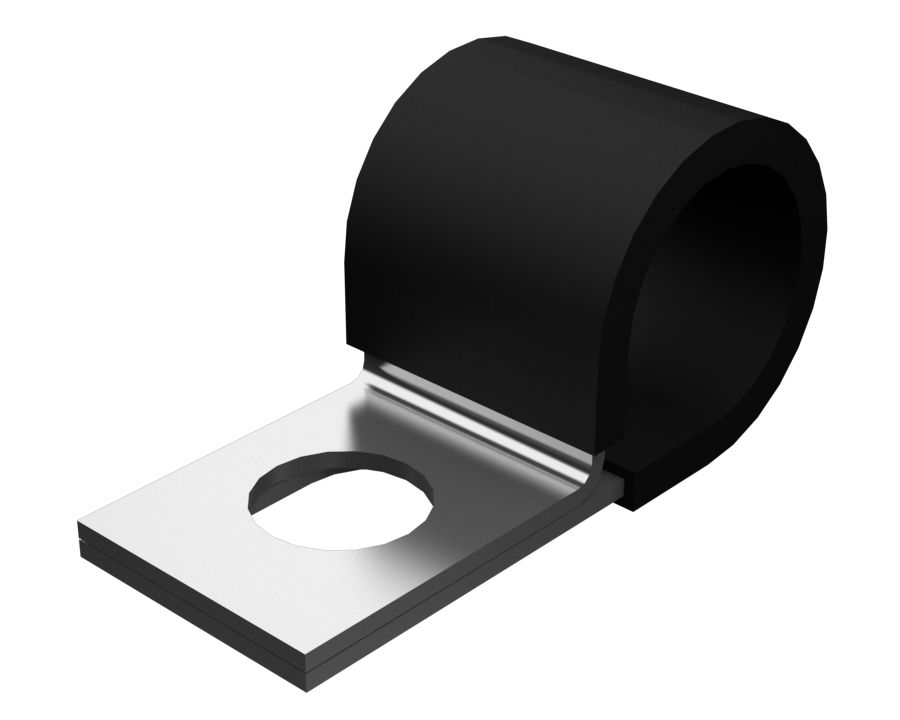 8M-2773: 17.46 मिलीमीटर आंतरिक डायमीटर स्टील लूप क्लिप