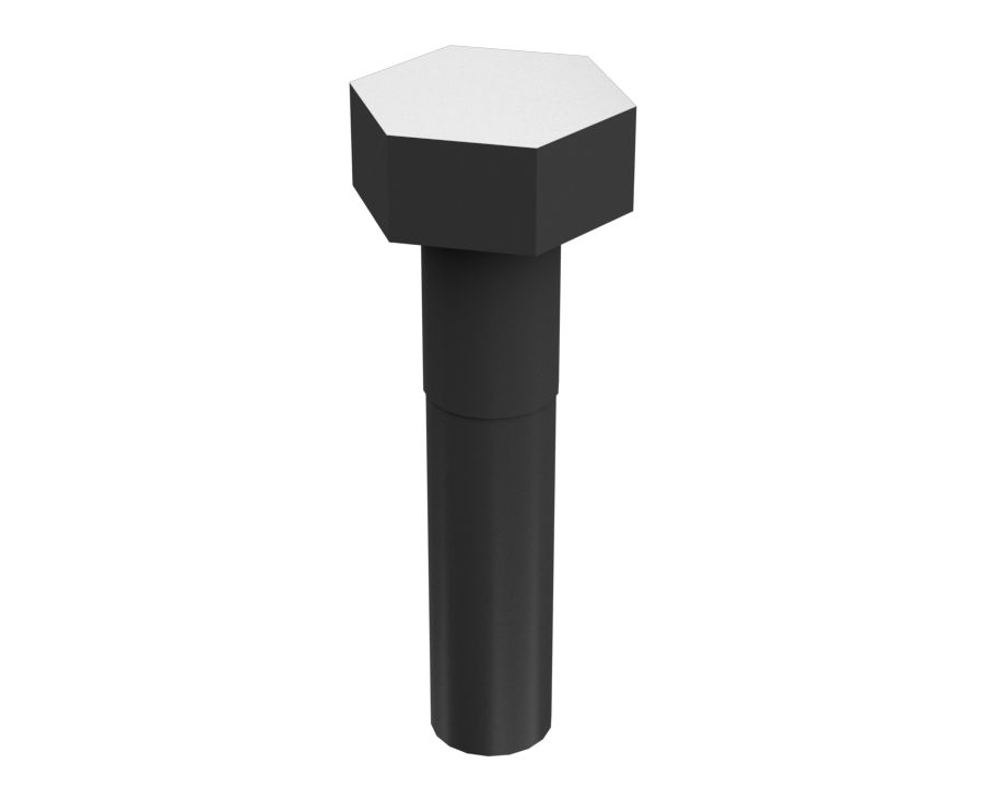 Болт с шестигранной головкой и резьбой 1/4-20