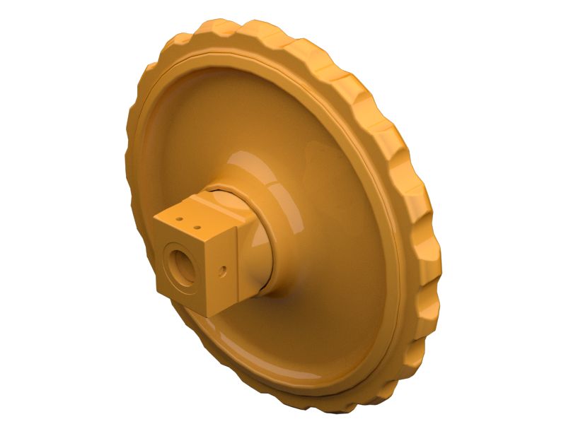 Переднее направляющее колесо гусеничной ленты