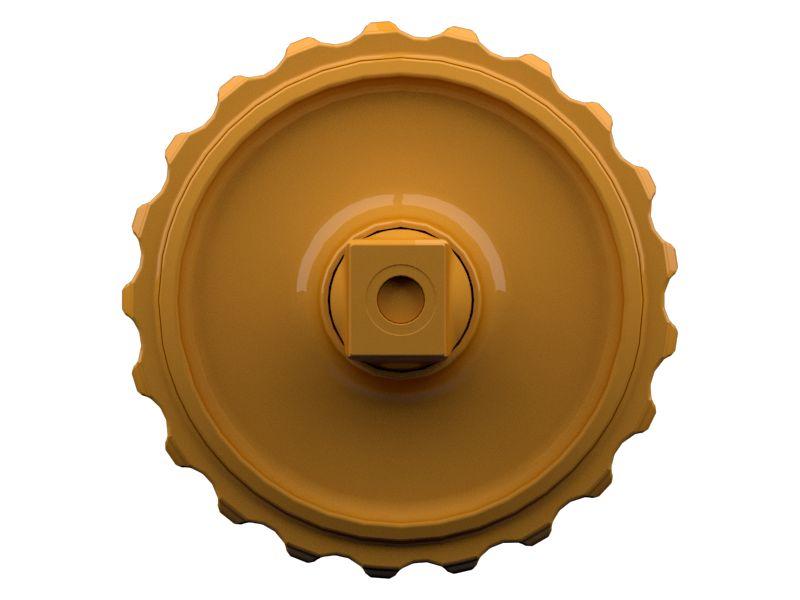 Переднее направляющее колесо гусеничной ленты