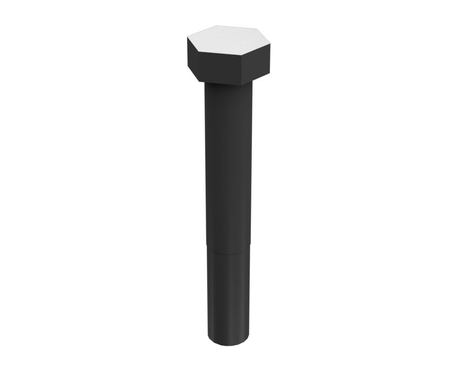 Болт с шестигранной головкой M12-1,75 x 80 мм