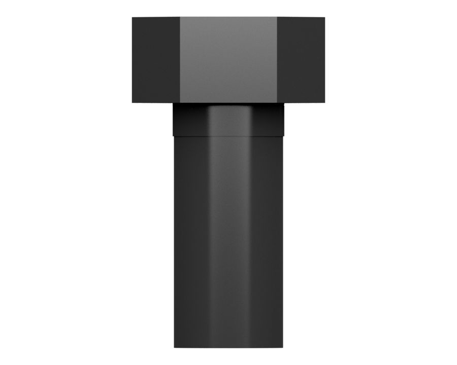 Болт с внешним шестигранником и стержнем длиной 34,92 мм