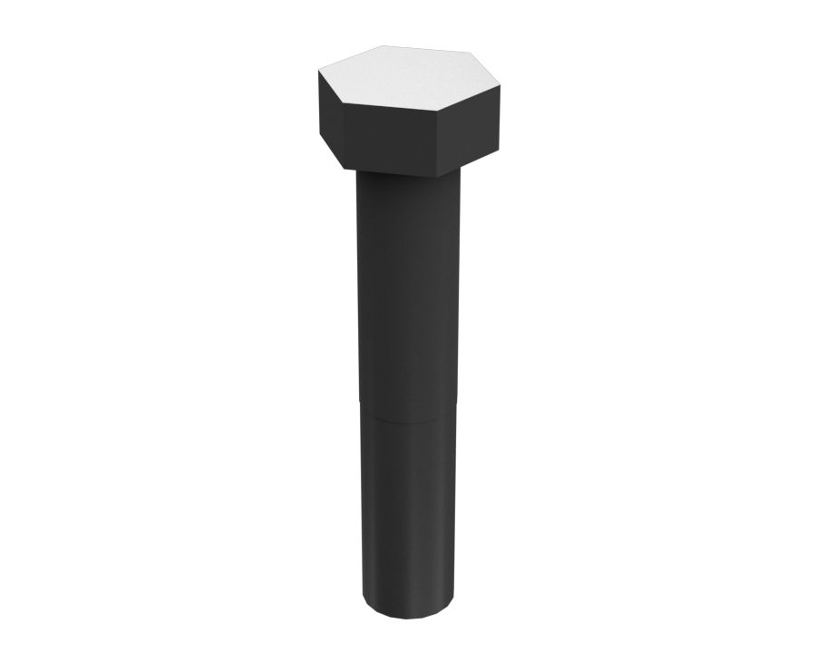 Болт с шестигранной головкой 1 1/4''-7 x 6 1/2''