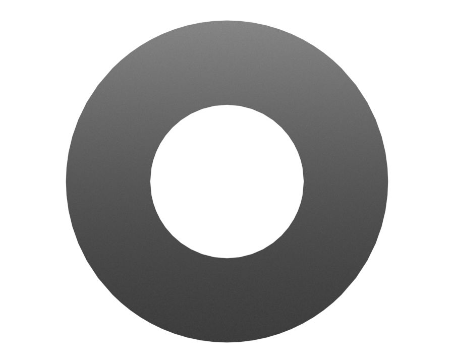 Жесткая шайба толщиной 6 мм