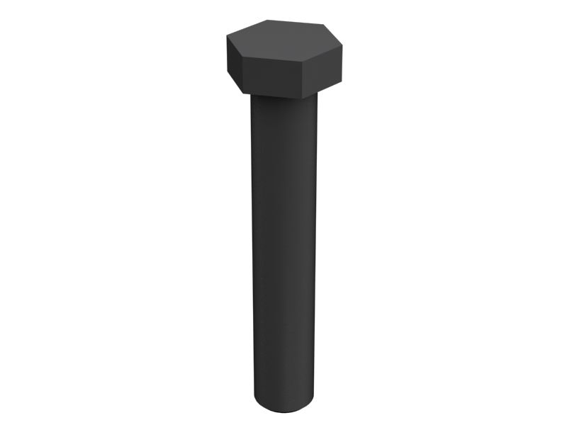 Болт с шестигранной головкой 1 3/8''-6 x 8''