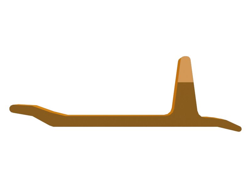 Основной башмак гусеничной ленты