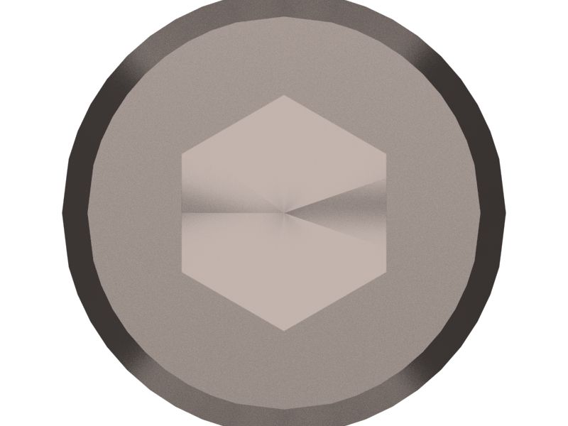 Болт с шестигранной головкой под торцевой ключ M8-1,25 x 45 мм